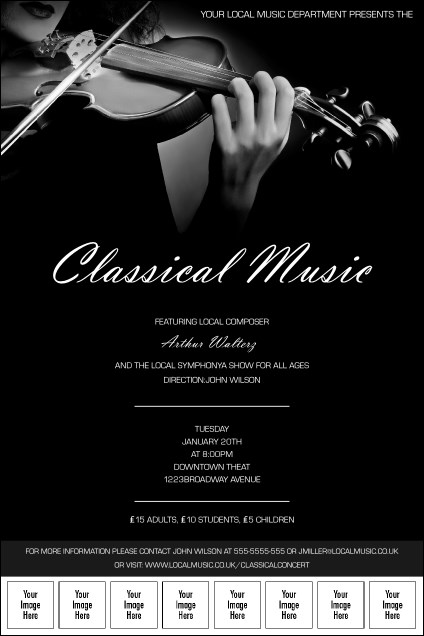 Classical Music Image Poster Product Front