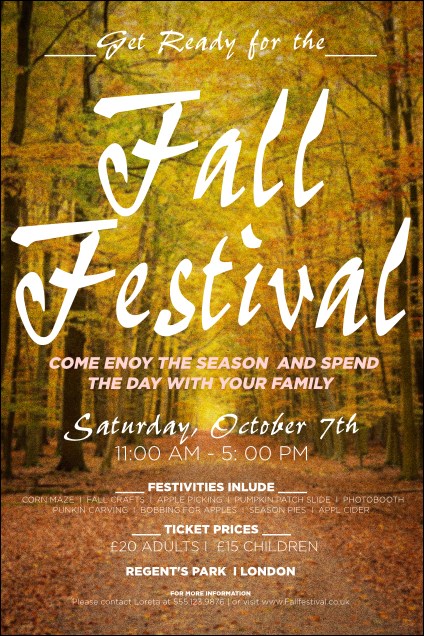Fall Poster Product Front