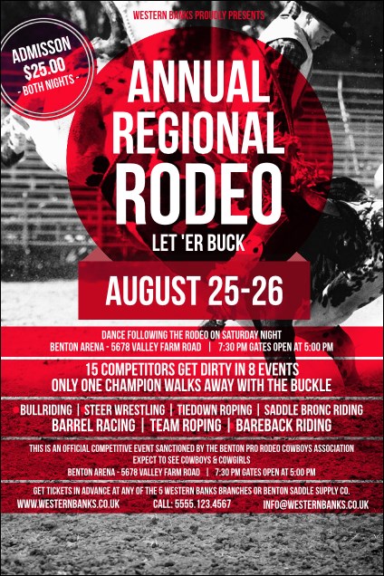 Modern Rodeo Poster