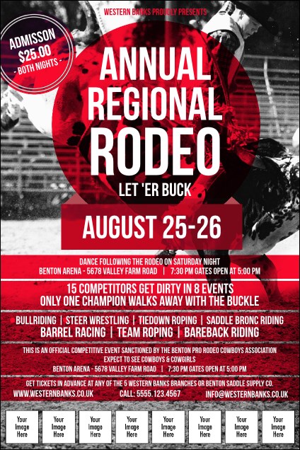 Modern Rodeo Image Poster
