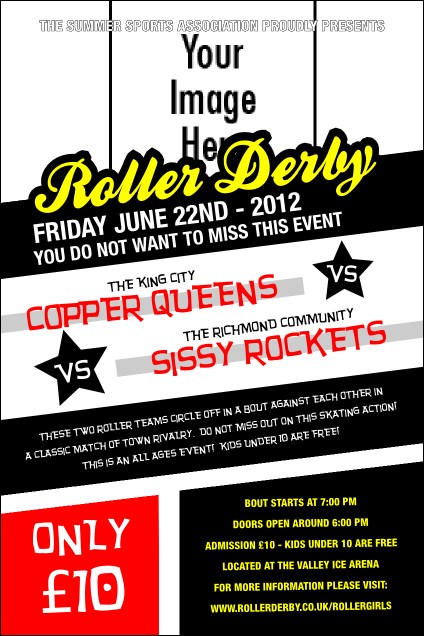 Roller Derby Poster