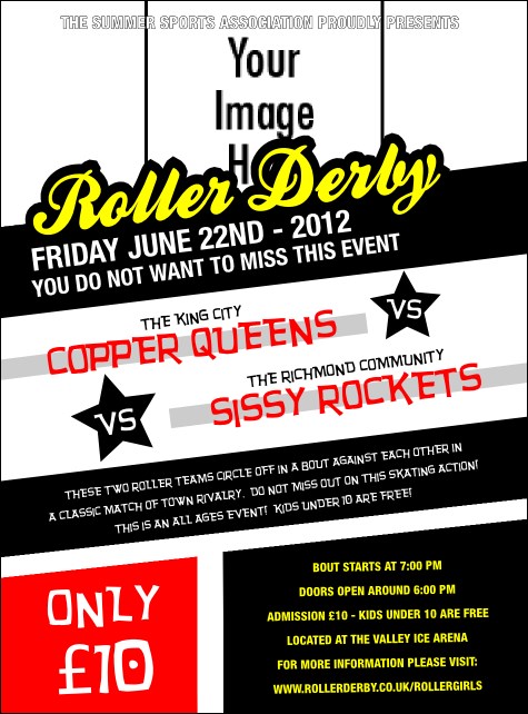 Roller Derby Flyer