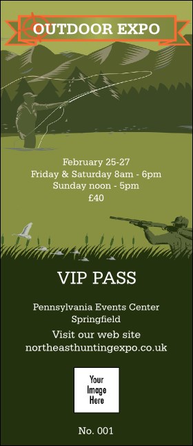 Sportsman's Expo VIP Pass Product Front