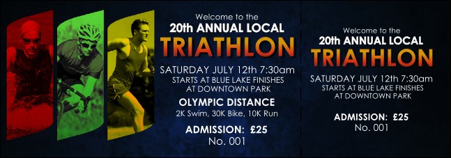 Triathlon Event Ticket