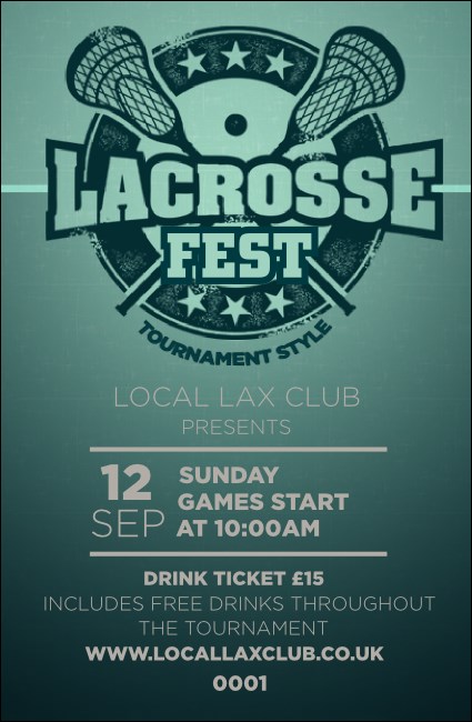 Lacrosse Drink Ticket