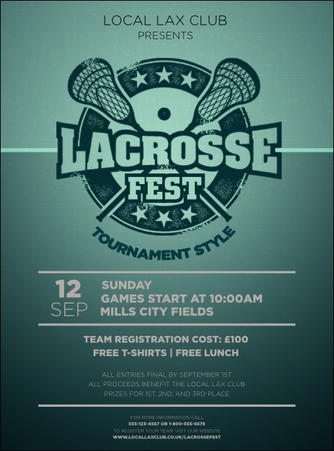 Lacrosse Flyer