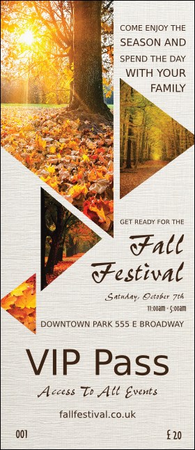 Fall Geometric VIP Pass