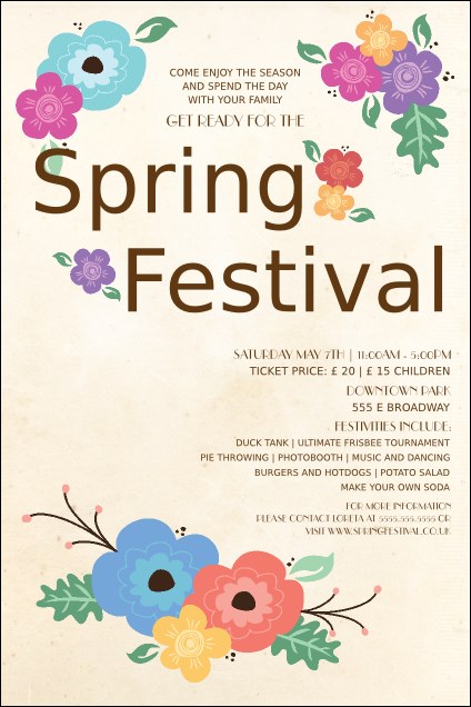 Spring Festival Poster