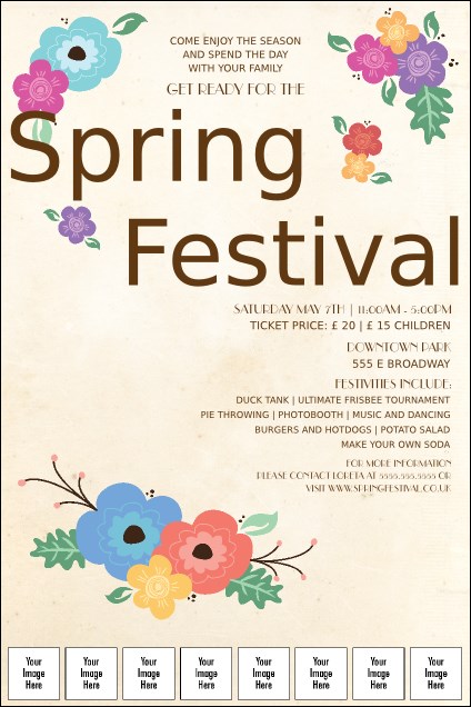 Spring Festival Image Poster Product Front