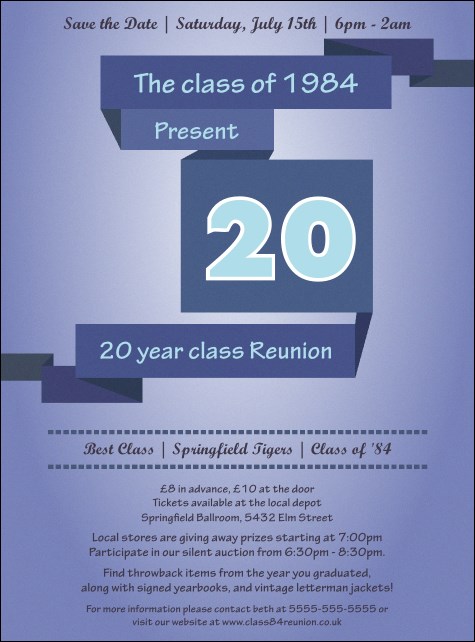 Reunion 3 Flyer