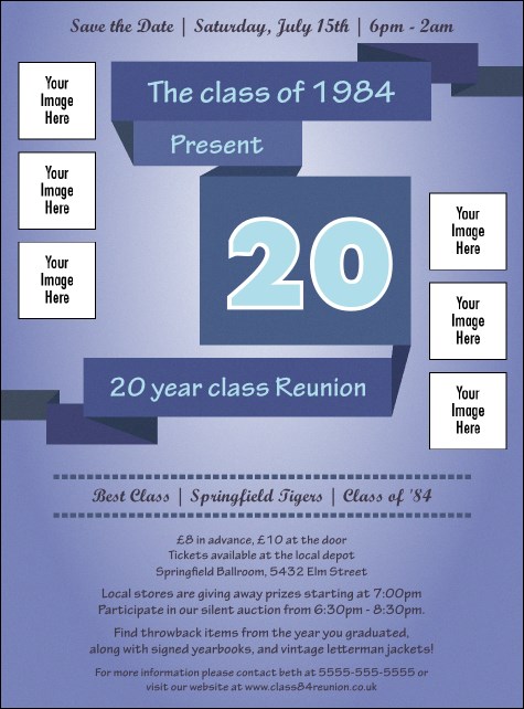 Reunion 3 Image Flyer Product Front