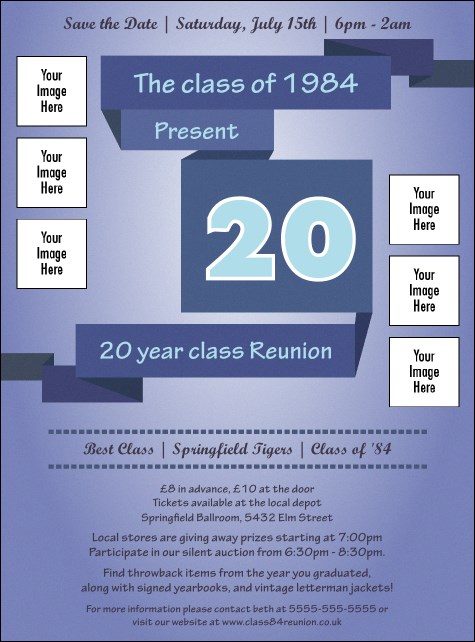 Reunion 3 Image Flyer