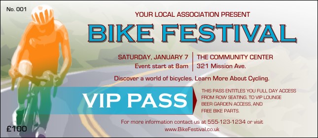 Bike Festival VIP Pass