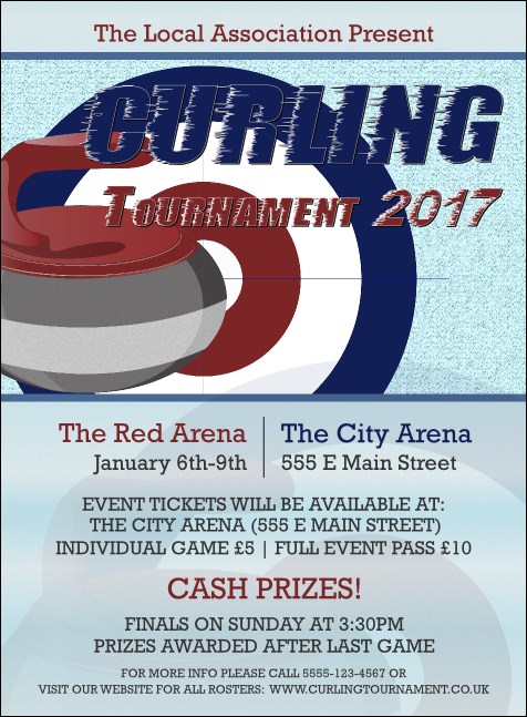 Curling Tournament 2017 Invitation