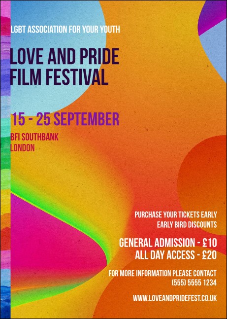 LGBT Film Festival Postcard