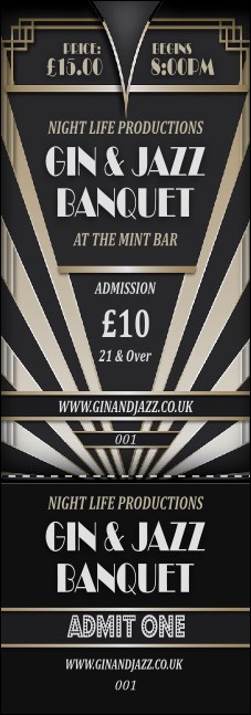 Roaring 20s Event Ticket