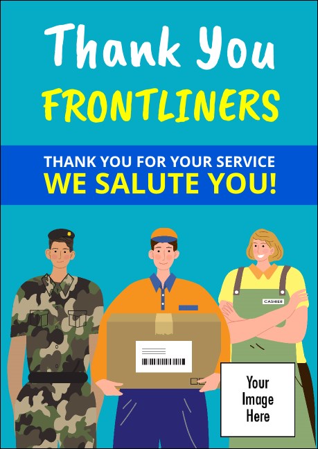 Thank You Frontliners Club Flyer Product Front