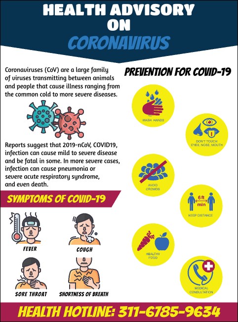 CORONAVIRUS FAQs Flyer