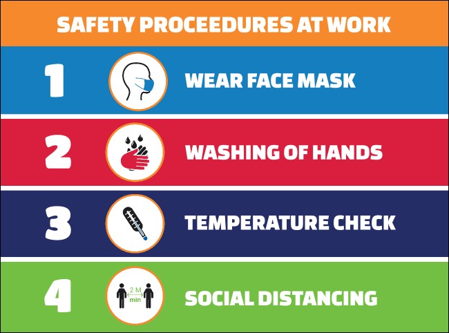 Safety at work Flyer