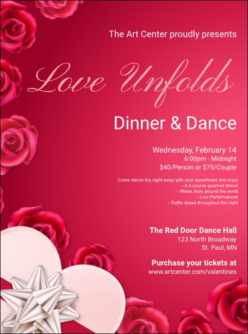 Love Unfolds Flyer