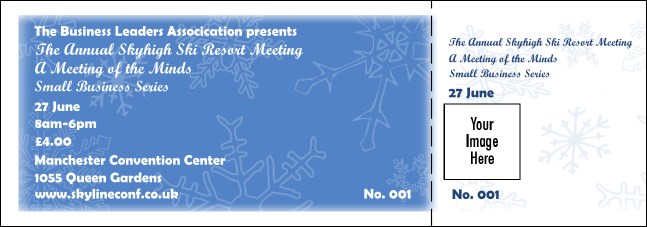 Winter General Admission Ticket 001 Product Front