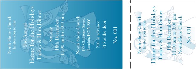 Christmas Angel General Admission Ticket 001 Product Front