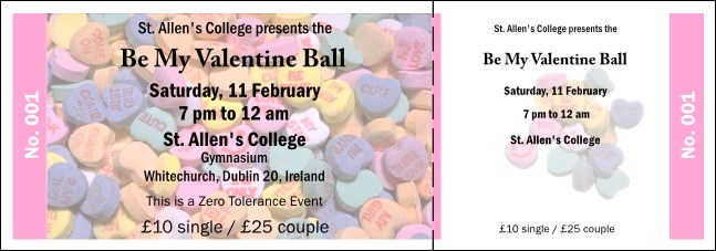 Valentine's Day General Admission Ticket 001