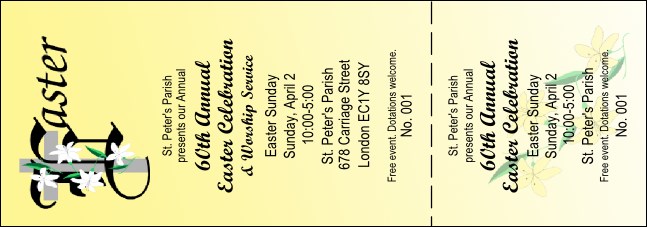 Easter General Admission Ticket 002